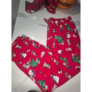 Old Navy XL‎ Christmas Pajama Set Match The Fam Holiday Dogs Cats